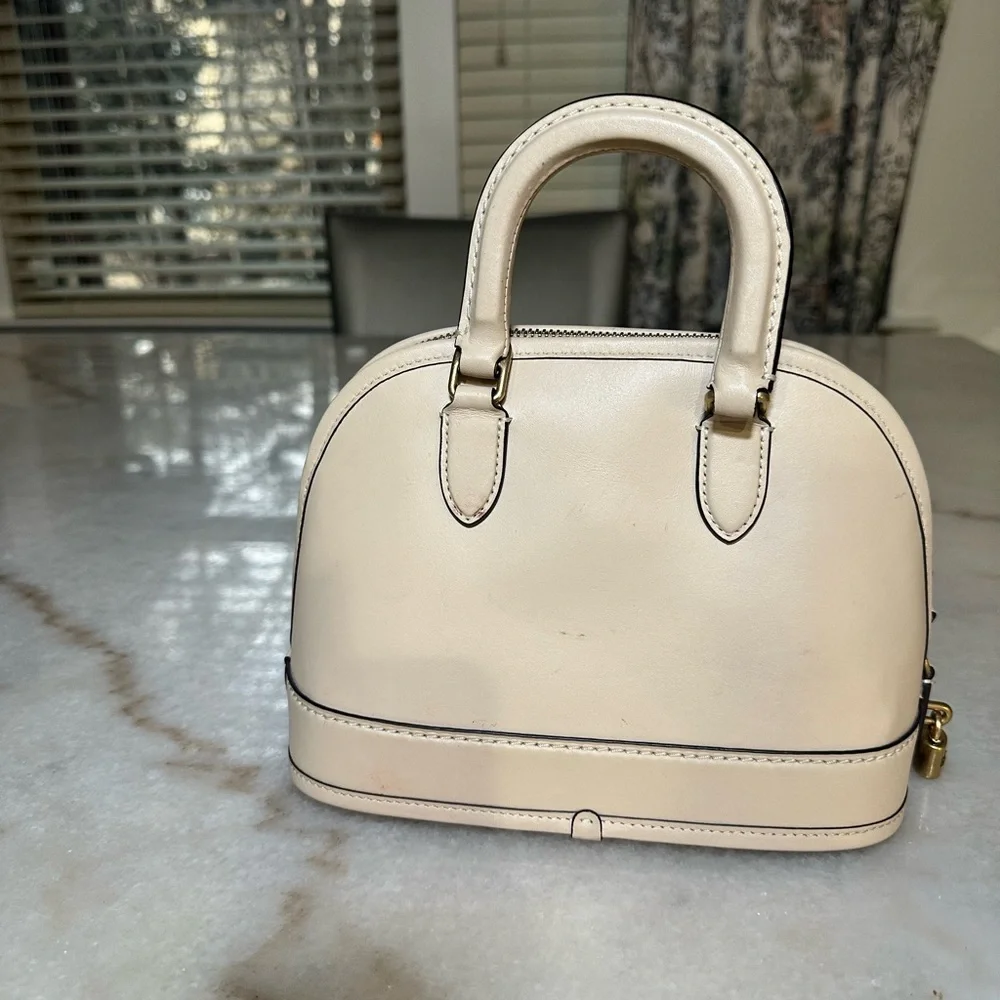 Authentic Coach Revel Chalk Mini Bag - Picture 2 of 4